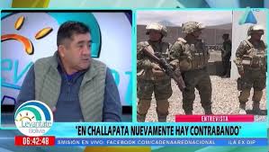 Cadena A Red Nacional - #LevantateBolivia El Viceministro de la lucha contra  el contrabando, Gonzalo Rodriguez nos como piensa controlar el controbando  por fronteras terrestres y dice: "El contrabando afecto la economia