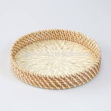 High quality of hand woven rattan. New Design Rattan Tray With Mother Of Pearl Decor Home Wholesale Buy Rattan Tray Rattan Serving Tray Rattan Tray Basket Product On Alibaba Com