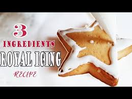 I enjoyed the hint of lemon flavor on the gingerbread as well. The Best3 Ingredients Royal Icing No Meringue Powder Royal Icing Holiday Treats Youtube