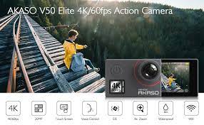 No matter where you want to use it (even underwater, guys), you'll be but if you want to drop it all down to 120fps slow motion, you can totally do that; Akaso V50 Elite Action Camera