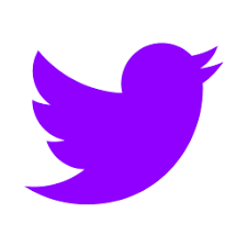 Purple Twitter Logo - LogoDix