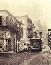 New Orleans 1942 Bienville Bourbon St Streetcar Named Desire New Orleans History New Orleans Louisiana New Orleans