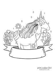 Maybe you would like to learn more about one of these? Top 100 Magical Unicorn Coloring Pages The Ultimate Free Printable Collection Print Color Fun