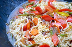 Noodles Con Verdure In Agrodolce Profumo Di Frangipani