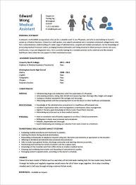 Of applicants admitted to pa school, 90.5% worked in healthcare before applying to pa school. 5 Medical Assistant Resume Templates Doc Pdf Free Premium Templates