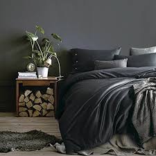 Maybe you would like to learn more about one of these? Fendie Silky Satin Comforter Bedding Sets King Charcoal Gray Duvet Cover 3 Piece Luxury Bedding Silk Pillowcase Smooth And Breathable Buy Online In Bahamas At Bahamas Desertcart Com Productid 44711350
