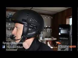Interphone F5 Half Helmet Installation How To Install The Interphone F5 Bluetooth Headset On Shorty Helmet Bluetooth Headset Half Helmets