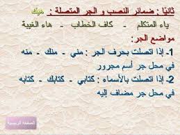 الضمائر المتصلة ٢ education arabic calligraphy calligraphy