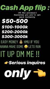 Although the claims may say that you'll make a 100% return investment, you are really going to lose 100% of what you paid. Cash App Flips 10 Electronics For Sale Tallahassee Fl Shoppok