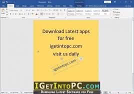 Microsoft Office 2019 September 2018 Free Download
