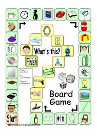 Board Game What S This Its A Board Games Teaching Game Esl Board Games