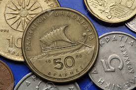 Its name derives from the greek verb meaning 'to grasp,' and its original value was equivalent to that of a. Coins Of Greece Ancient Greek Sailing Ship Depicted In The Old Stock Photo Picture And Royalty Free Image Image 32256375