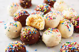 Chocolate Covered Cake Balls Recipe Cake Ball Recipes Cake Batter Truffles Desserts