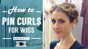 Pin curls on long hair will create a loose or deep wave depending upon installation. How To Pin Curls Your Hair For Wigs Lazy Dancer Tips Youtube