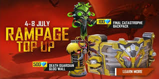 You are allowed to choose freely from starting position, grab weapons and supplies to bolster. Free Fire Rampage Top Up Event Complete Details Mobile Mode Gaming