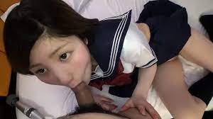 Pretty Asian Teen In Uniform Enjoys A Meat Pole On The Bed Video at Porn Lib