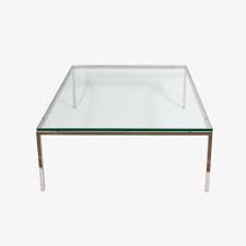 Engine block coffee table, vibrant chrome. Square Glass And Chrome Coffee Table Base Only 1960 S Regeneration