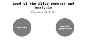 Lord of the Flies Summary and Analysis Chapter 10 & 11 by Andrew AG9524