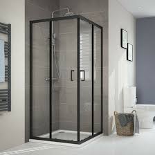 Duschabtrennung glas faltbar eckeinstieg 100x100 bodeneinbau : Duschkabine 90x90 100x100 80x100 Dusche Falttur Glas Duschwand Duschabtrennung Ebay