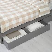 Come si monta divano con letto estraibile. Hemnes Set Di 2 Contenitori Sottoletto Grigio Trattato Con Mordente 200 Cm Ikea It