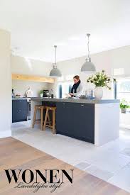 donkerblauw met wit keuken ontwerpen donkerblauwe keukens keuken inspiratie