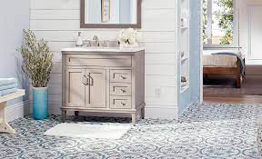 Blue and white bathroom tile 2020 blue is the best color for bathroom interior as it reminds of water and beach so it s no surprise why many. Bathroom Tile Ideas The Home Depot