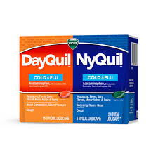 Condoms are available in drugstores, planned parenthood health centers, other community health centers, some supermarkets, and from vending machines. Vicks Dayquil Nyquil Cold Flu Relief Liquicaps Co Pack