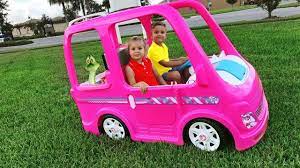 Diana Y Su Auto Barbie Una Aventura De Acampada Youtube