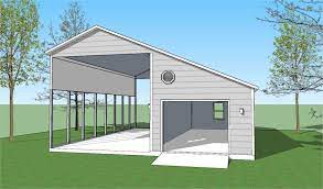Basic Rv Shelter With Garage Rv Shelter Rv Garage Plans Barn Storage