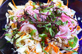 Salade De Poulet Au Chou Blanc Gỏi Ga Bắp Cải La Kitchenette De Miss Tamla Kitchenette De Miss Tam Salade Poulet Recette Asiatique Cuisine Vietnamienne