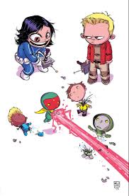 Avengers A I 1 Textless Variant Cover By Skottie Young Skottie Young Comic Books Art Marvel Kids