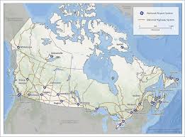 New york has 17 border crossings shared along its 445 mile border with ontario and quebec including the busiest peace bridge crossing. The Canadian Transportation System