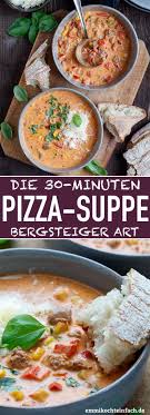 Schnelle Pizzasuppe Bergsteiger Art Emmikochteinfach Rezept Pizzasuppe Einfach Kochen Essensrezepte