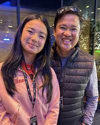 Andrey - Alex Eala with father Michael Eala ❤️ | Facebook