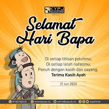 Selamat hari bapa juga buat ayah saya, shari mokhsin dan ayah mertua saya iaitu muhamad yahya. Kolej Yayasan Pelajaran Johor On Twitter Kypjmengucapkan Selamat Hari Bapa 2020 Terima Kasih Ayah Atas Segala Jasa Dan Pengorbanan Yang Diberikan Dulu Kini Dan Selamanya Bersamalah Kita Mendoakan Untuk
