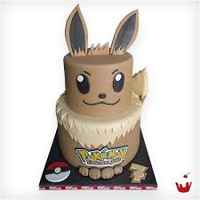 Pokemon geburtstagskuchen pokemon kuchen kuchen kindergeburtstag motivtorten rezepte apfelkuchen. Motivtorte Geburtstagstorte Pokemon Evoli Hamova Konditorei