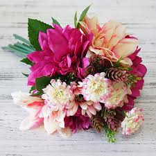 Or you can save it as an idea for your spring or summer wedding. Hydrangea Peony Wedding Bouquet Brooch Bouquet Wedding Accessories Artificial Dahlia Wedding Flowers Bridal Bouquets Wedding Bouquets Aliexpress