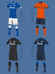 Home, away & 3rd kits. Pes Master On Twitter Schalke Concept Kits By Dmfroomer