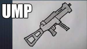 Garena free fire best survival battle royale on mobile. How To Draw A Ump Gun Of Free Fire And Pubg Very Easy Shn Best Art Youtube