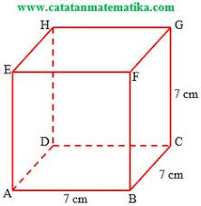 Kubus memiliki enam sisi persegi, yang semua panjang rusuknya sama dan. 27 Ide Dimensi Tiga Titik Matematika Teorema Pythagoras