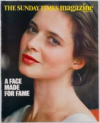 Isabella Rossellini ROGER MAYNE Barry Lewis SUNDAY TIMES magazine Febr