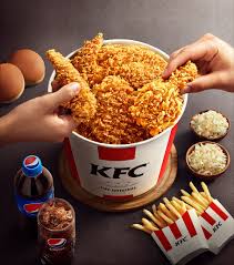 Kfc Fiery Combos On Behance Food Shop Food Food Poster