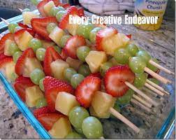 Every Creative Endeavor Fruit Ka Bobs Delicious Fruit Fruit Tray Fruit Recipes