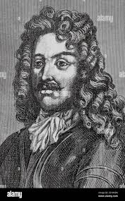 James Fitzjames (1670-1734), Duke of Berwick. English nobleman and marshal  of France. Illegitimate son of King James II of England. Portrait.  Illustration by Serra Pausas. "Glorias Españolas" (Glories of Spain).  Volume IV.