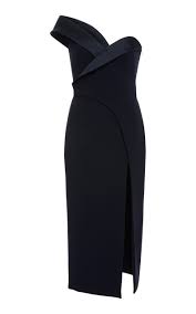 Fold Over Cocktail Dress By Brandon Maxwell For Preorder On Moda Operandi Cocktail Dress Classy Nice Black Dress Fashion