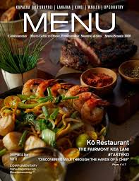 So you've decided you want a taco—more specifically, you want one of the best fish tacos in the city. Menu Magazine Spring Summer 2020 By Pacific Publications Issuu