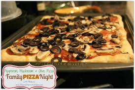 Pam cooking spray and aluminum foil or cornmeal if using a pizza stone. It S Family Pizza Night With Pillsbury Pizza Crust Mama Harris Kitchen