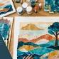Abstract Landscapes: Collage Daydreams