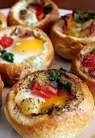 Customizable Bread Bowl Breakfast Breakfast Bread Bowls Dinner Leftovers Recipes