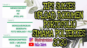Daftar isi pdf paket soal sipenmaru poltekkes 2019 pdf berisi 5 tahun soal pembahasan yaitu prediksi soal sipenmaru poltekkes 2019. Tips Sukses Upload Dokumen Portofolio Simama Poltekkes 2020 Youtube